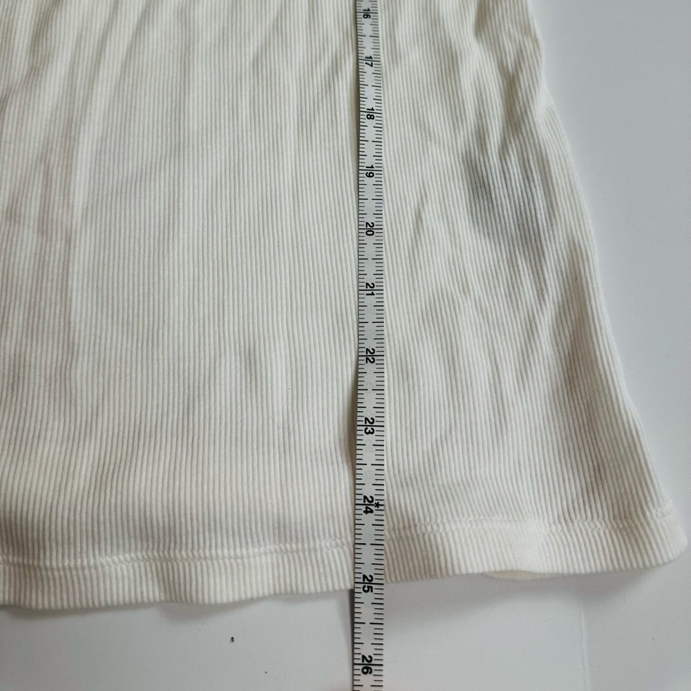 Talbots White Top with Metallic Accents, side XL, NWT - Picture 5 of 6